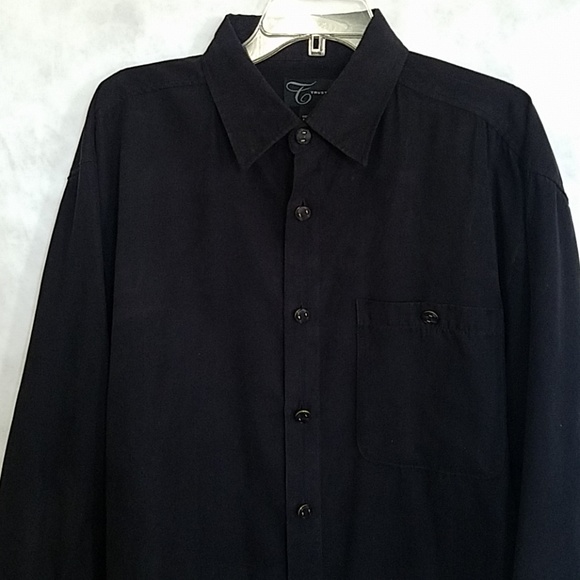 XL Trust USA Solid Black shirt - Picture 3 of 8